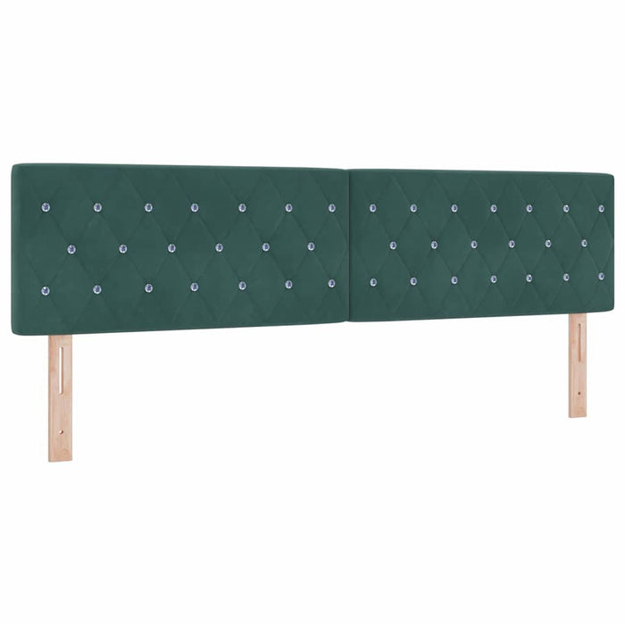 Tăblie cap Verde închis 180 cm Catifea - WALTI WALTI
