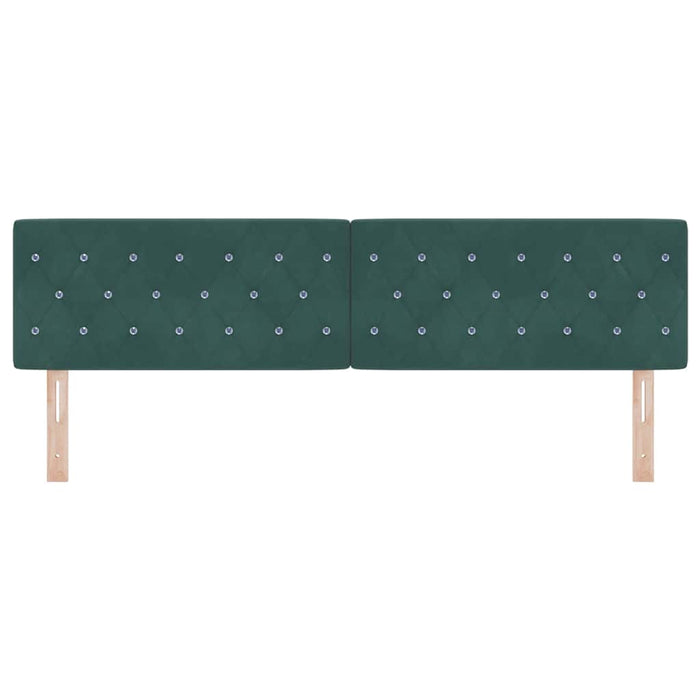 Tăblie cap Verde închis 180 cm Catifea - WALTI WALTI