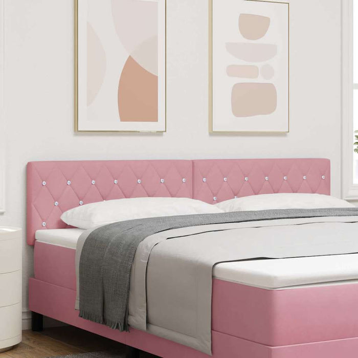 Tăblie cap cu headboard Roz 180 cm Piele artificială - WALTI WALTI