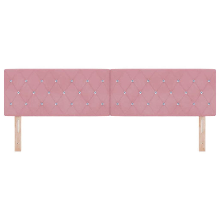 Tăblie cap cu headboard Roz 180 cm Piele artificială - WALTI WALTI