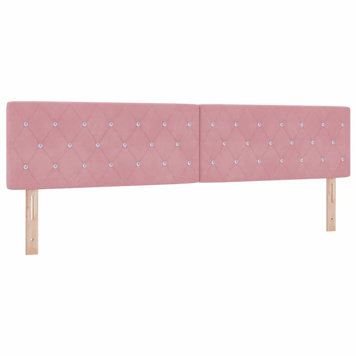 Tăblie cap cu headboard Roz 200 cm Piele artificială - WALTI WALTI