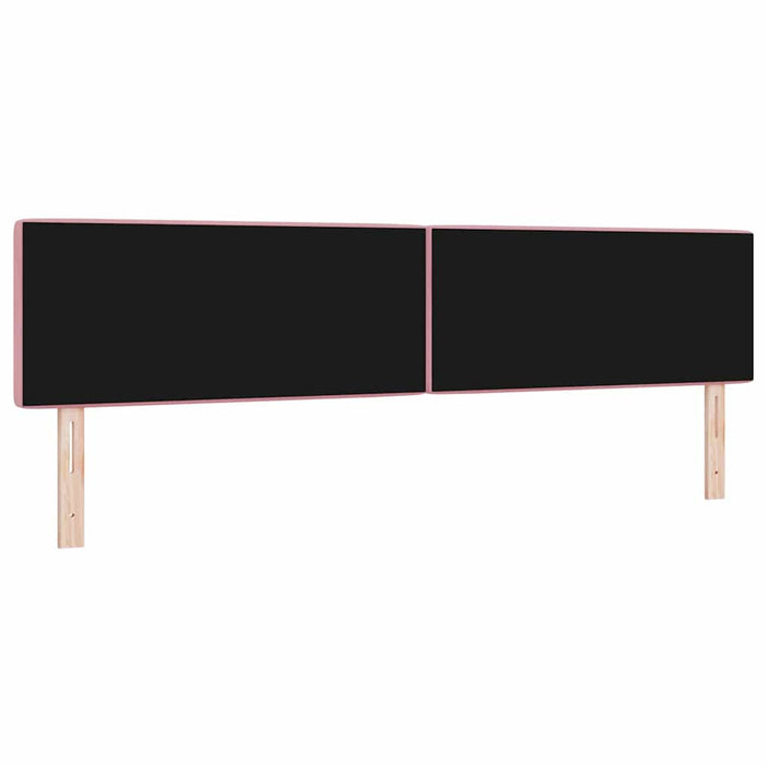Tăblie cap cu headboard Roz 200 cm Piele artificială - WALTI WALTI