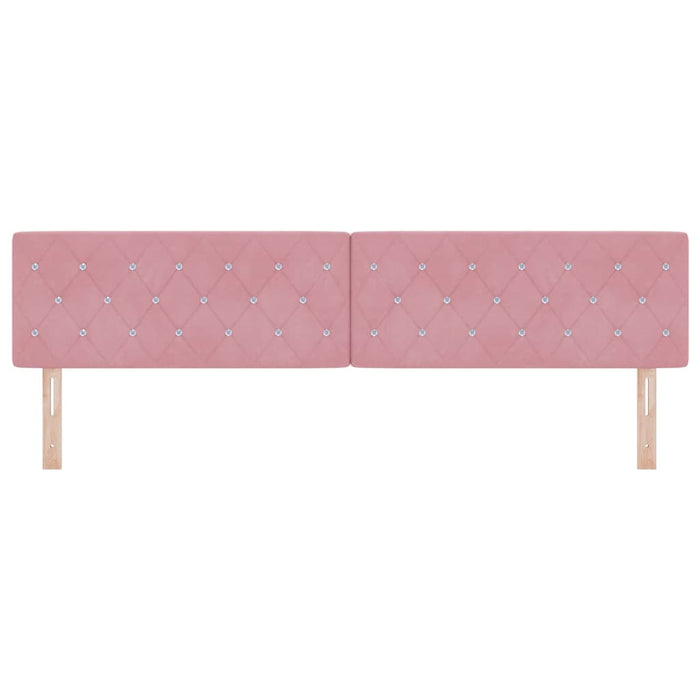 Tăblie cap cu headboard Roz 200 cm Piele artificială - WALTI WALTI