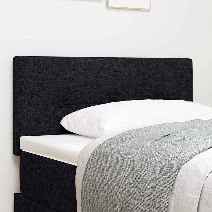 Tăblie cap cu headboard Manual Negru 80 cm țesătură - WALTI WALTI