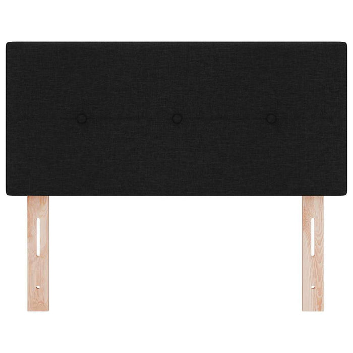 Tăblie cap cu headboard Manual Negru 80 cm țesătură - WALTI WALTI