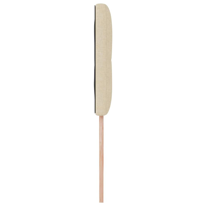 Cap de pat cu înălțime ajustabilă Crem 80 cm țesătură WALTI
