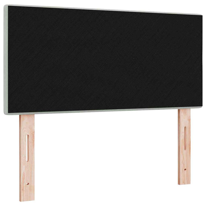 Tăblie cap Gri deschis 80 cm Catifea WALTI