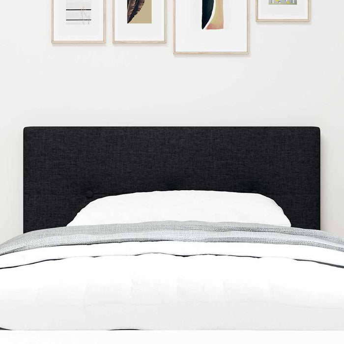 Tăblie cap cu headboard Manual Negru 90 cm țesătură - WALTI WALTI