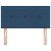 Tăblie cap cu headboard Manual albastru 90 cm țesătură - WALTI WALTI