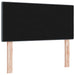 Tăblie cap Pe perete cu headboard Gri închis 90 cm Catifea - WALTI WALTI