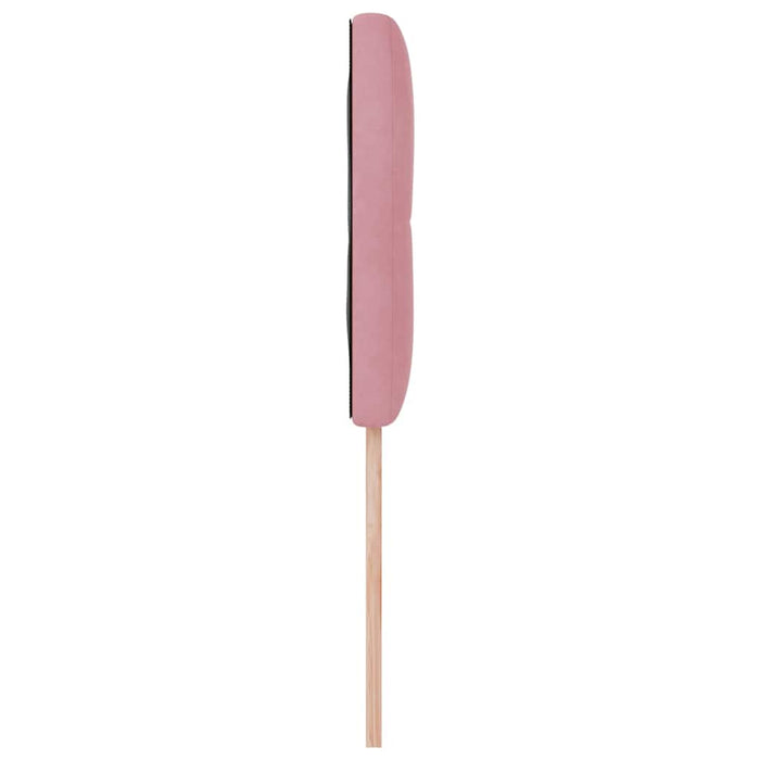 Tăblie cap Roz 100 cm Catifea WALTI