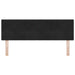 Tăblie cap cu headboard Negru 144 cm Piele artificială - WALTI WALTI