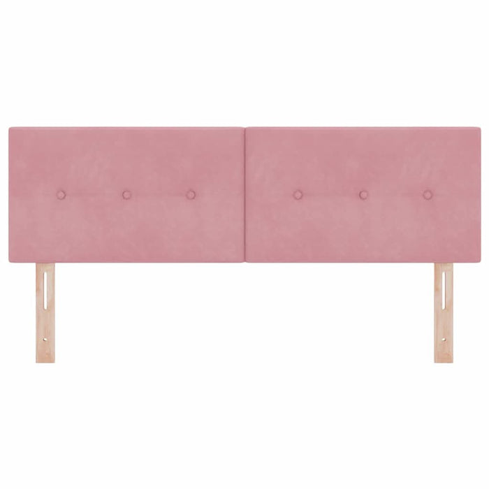 Tăblie cap cu headboard Roz 144 cm Piele artificială - WALTI WALTI
