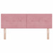 Tăblie cap cu headboard Roz 144 cm Piele artificială - WALTI WALTI