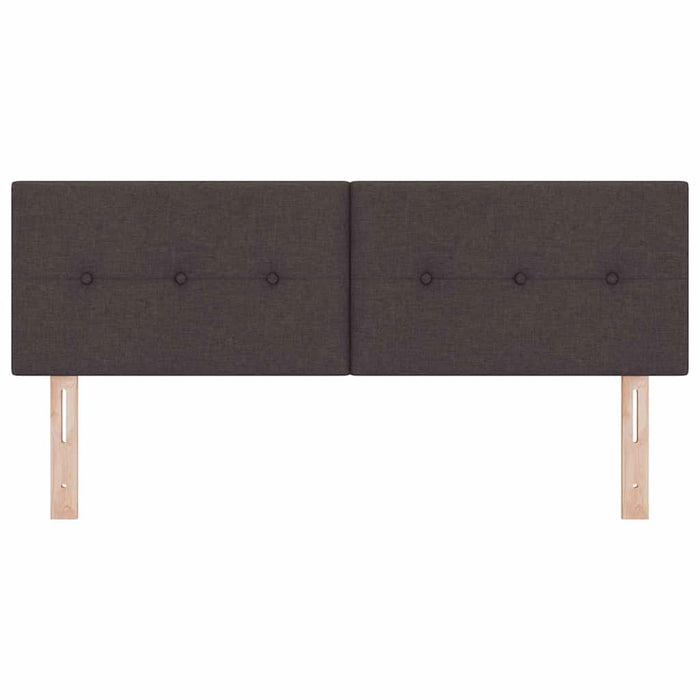 Tăblie cap cu headboard Maro închis 160 cm Piele artificială - WALTI WALTI