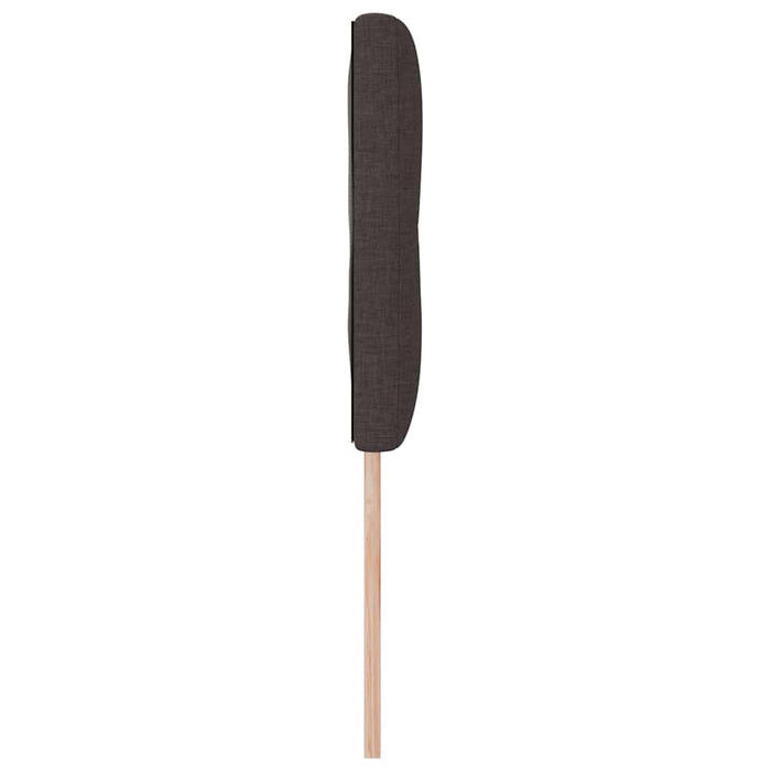 Tăblie cap cu headboard Maro închis 160 cm Piele artificială - WALTI WALTI