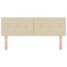 Tăblie cap cu headboard Crem 160 cm Piele artificială - WALTI WALTI