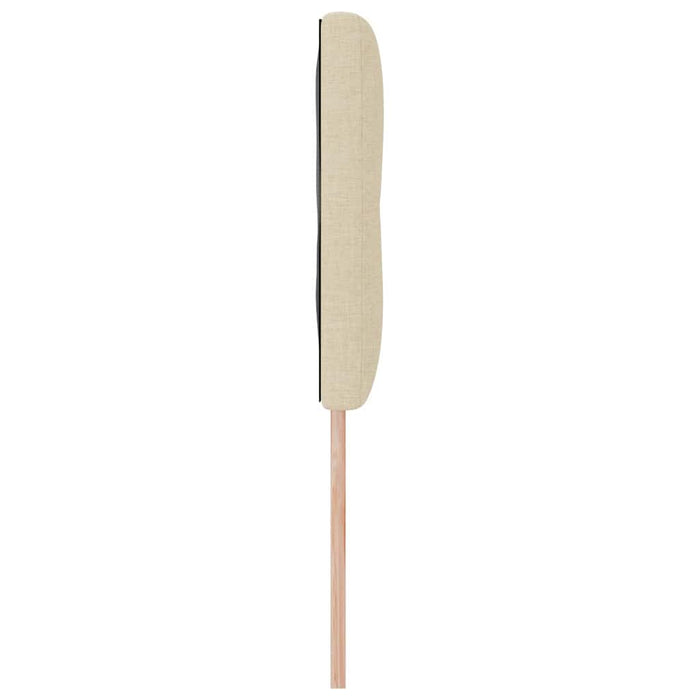 Tăblie cap cu headboard Crem 160 cm Piele artificială - WALTI WALTI