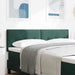 Tăblie cap cu headboard Verde închis 160 cm Piele artificială - WALTI WALTI