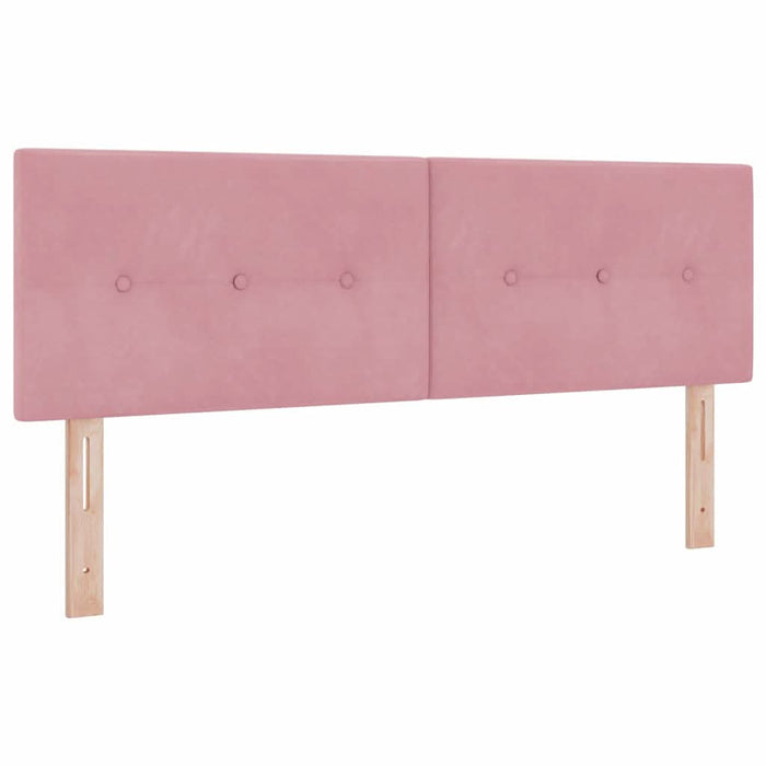 Tăblie cap cu headboard Roz 160 cm Piele artificială - WALTI WALTI
