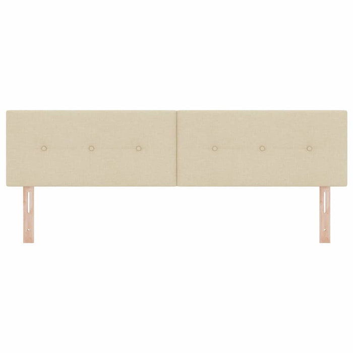Tăblie cap cu headboard Crem 180 cm Piele artificială - WALTI WALTI