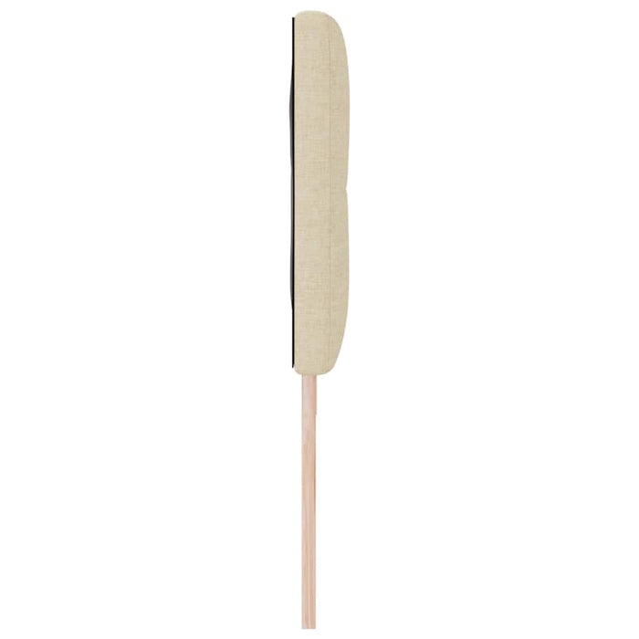 Tăblie cap cu headboard Crem 180 cm Piele artificială - WALTI WALTI