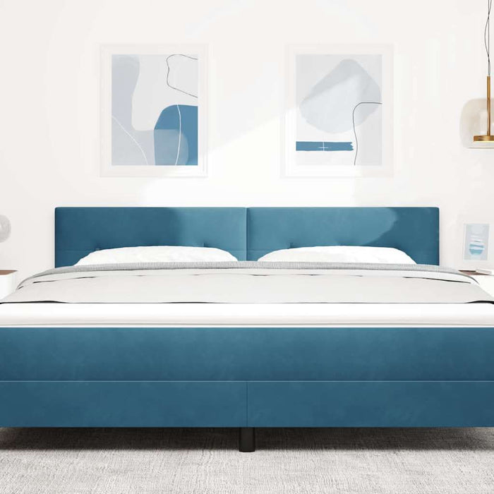 Tăblie cap Albastru închis 180 cm Piele artificială - WALTI WALTI