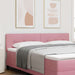 Tăblie cap cu headboard Roz 180 cm Piele artificială - WALTI WALTI