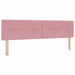 Tăblie cap cu headboard Roz 180 cm Piele artificială - WALTI WALTI
