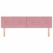Tăblie cap cu headboard Roz 180 cm Piele artificială - WALTI WALTI