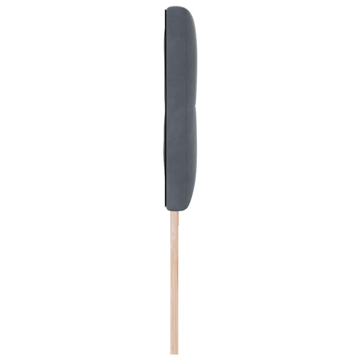 Tăblie cap cu headboard Gri închis 200 cm Piele artificială - WALTI WALTI