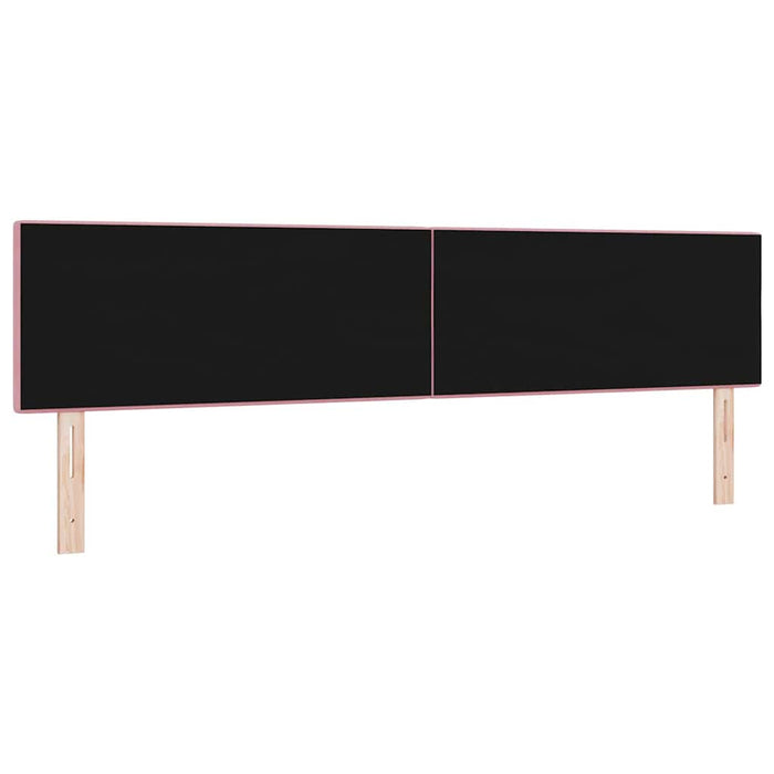 Tăblie cap cu headboard Roz 200 cm Piele artificială - WALTI WALTI