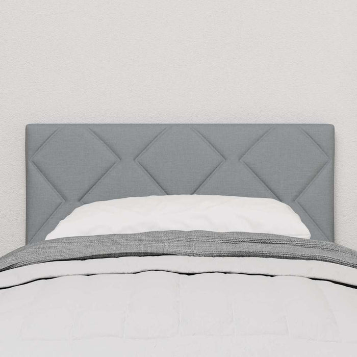 Tăblie din Țesătură Geometric Manual Gri deschis 80 cm țesătură - WALTI WALTI