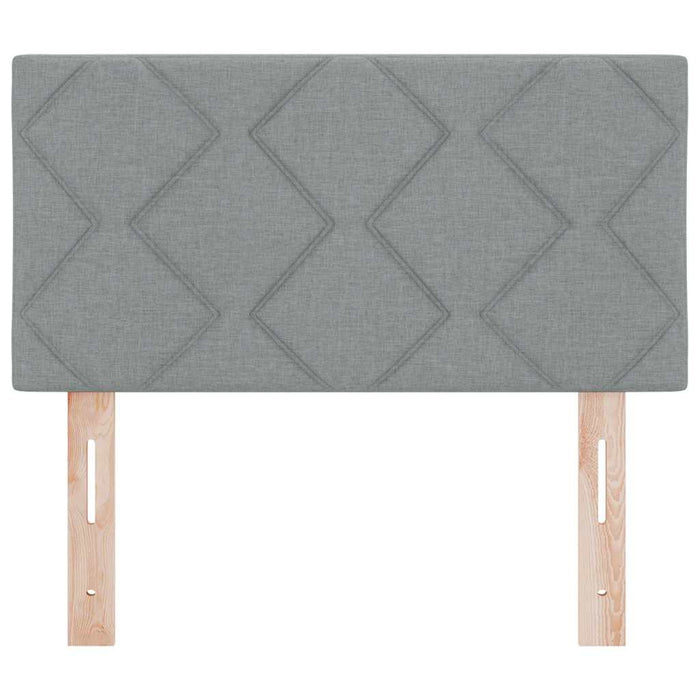 Tăblie din Țesătură Geometric Manual Gri deschis 80 cm țesătură - WALTI WALTI