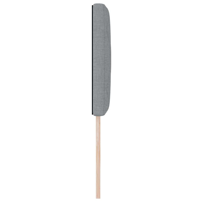 Tăblie din Țesătură Geometric Manual Gri deschis 80 cm țesătură - WALTI WALTI