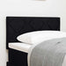 Tăblie din Țesătură Geometric cu headboard Negru 80 cm țesătură - WALTI WALTI