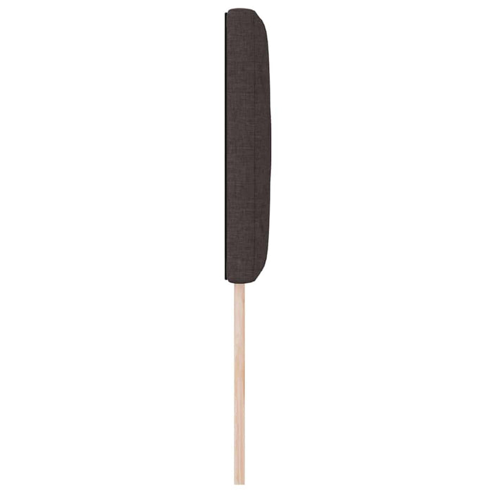 Tăblie din Țesătură Geometric Manual Maro închis 80 cm țesătură - WALTI WALTI