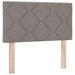 Tăblie din Țesătură Geometric Gri taupe 80 cm țesătură - WALTI WALTI
