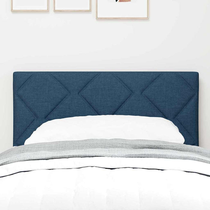 Tăblie din Țesătură Geometric Manual albastru 80 cm țesătură - WALTI WALTI