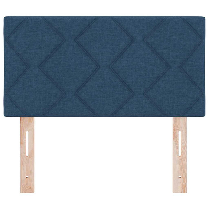 Tăblie din Țesătură Geometric Manual albastru 80 cm țesătură - WALTI WALTI
