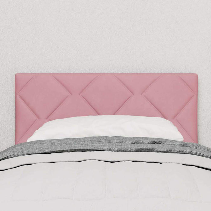 Tăblie cap Roz 80 cm Catifea - WALTI WALTI
