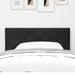 Tăblie cap Pe perete Geometric cu headboard Negru 90 cm Catifea - WALTI WALTI
