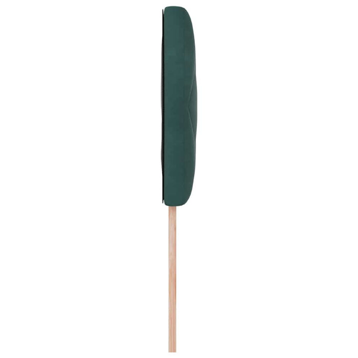 Tăblie cap Pe perete Geometric Verde închis 90 cm Catifea - WALTI WALTI