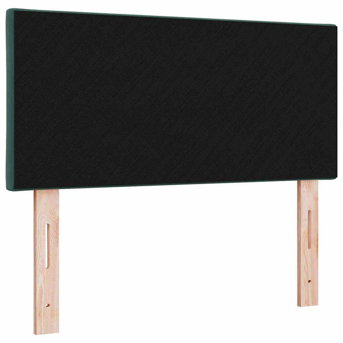 Tăblie cap Verde închis 100 cm Catifea WALTI