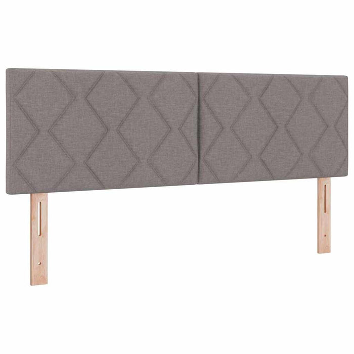 Tăblie cap Gri taupe țesătură WALTI