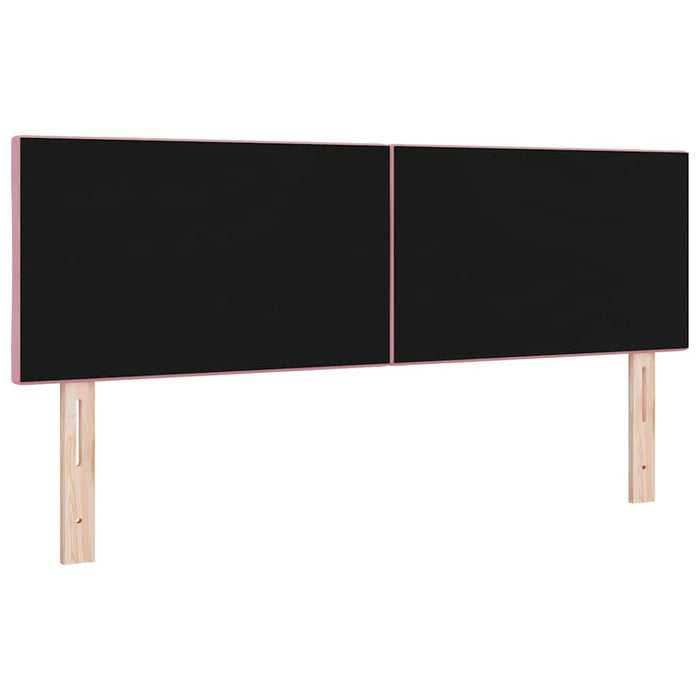 Tăblie cap Roz 144 cm Catifea - WALTI WALTI