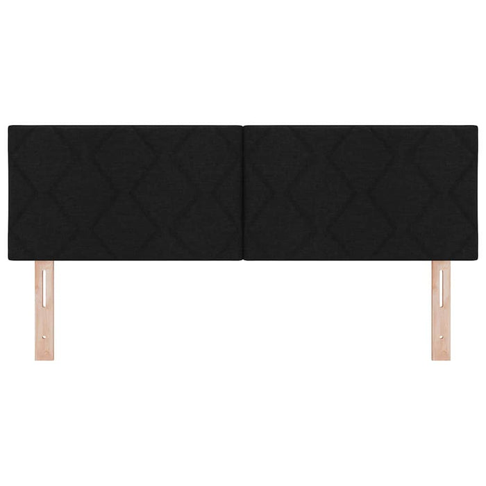 Tăblie cap Negru 160 cm țesătură - WALTI WALTI