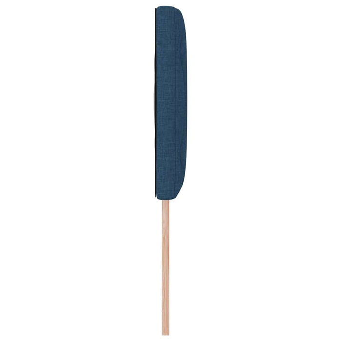 Tăblie cap albastru 160 cm țesătură WALTI