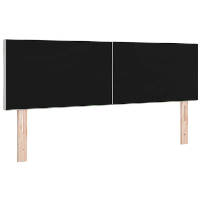 Tăblie cap Gri deschis 160 cm Catifea WALTI