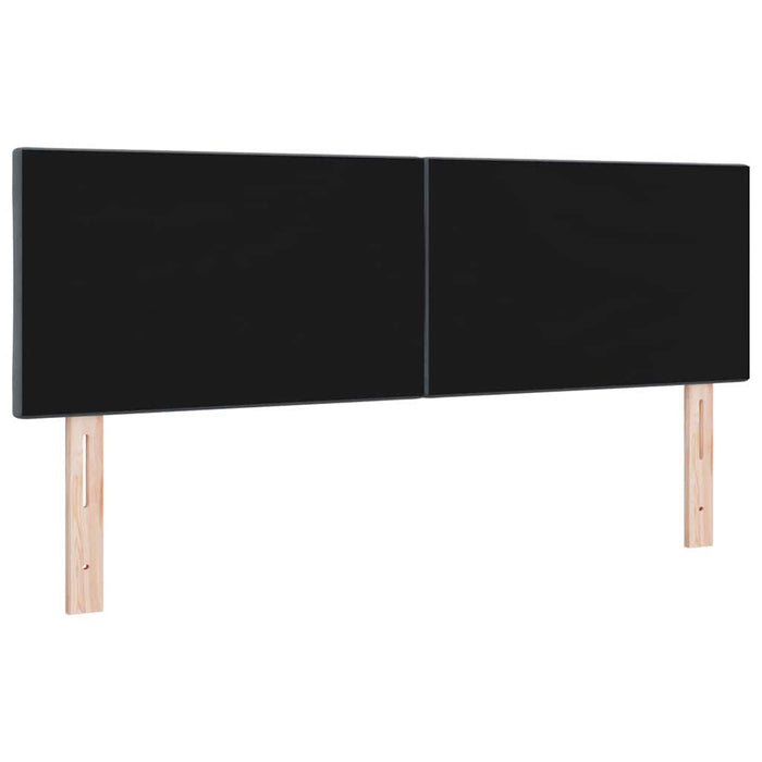 Tăblie cap Gri închis 160 cm Catifea WALTI